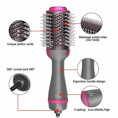 Brush Liscinate Ricci Curling Iron Hair Dryer Professional 3IN1 - Görsel 6
