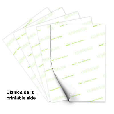 Koala Waterslide Decal Paper Inkjet CLEAR 20 Sheets 8.5x11 Water Slide Transfer - Görsel 11