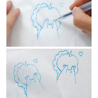 10 Sheets Water Soluble Embroidery Stabilizer Tracing Paper for Home - Görsel 10