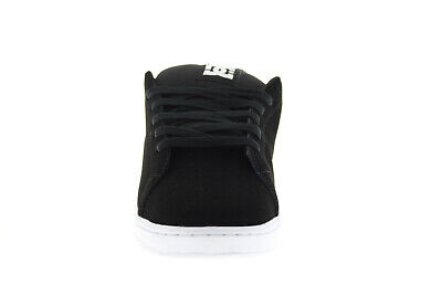 DC Gaveler ADYS100536 Mens Black Nubuck Skate Inspired Sneakers Shoes - Görsel 3