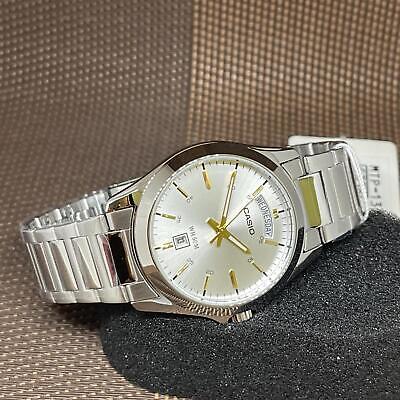 Casio MTP-1370D-7A2 Analog Stainless Steel Day Date Men's Casual Dress Watch - Görsel 4