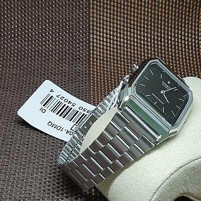 Casio AQ-230A-1D Vintage Retro Stainless Steel Black Dial Alarm Men's Watch - Görsel 5