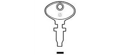 Fiat Tractor Keyswitch Key-Bosch -Lucas Precut Keyblank-FREE POSTAGE! - Görsel 3