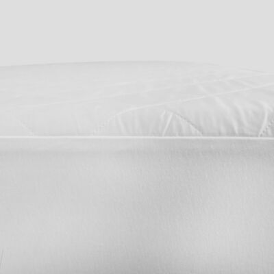 Natural Home Breathable Tencel Quilted Mattress Protector White King Single - Görsel 5