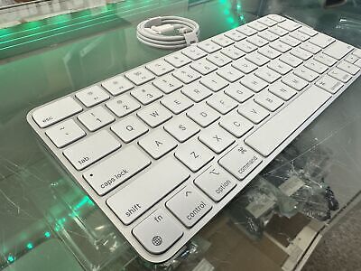 Genuine Apple Magic Keyboard with Touch ID for m1/m2 Macs White / Silver  A2449 - Görsel 4