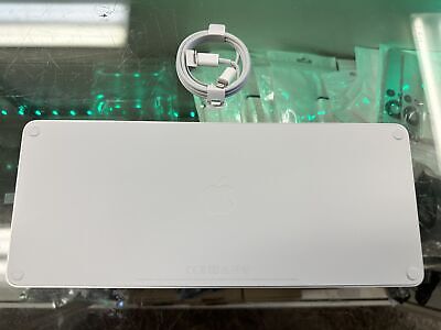 Genuine Apple Magic Keyboard with Touch ID for m1/m2 Macs White / Silver  A2449 - Görsel 8