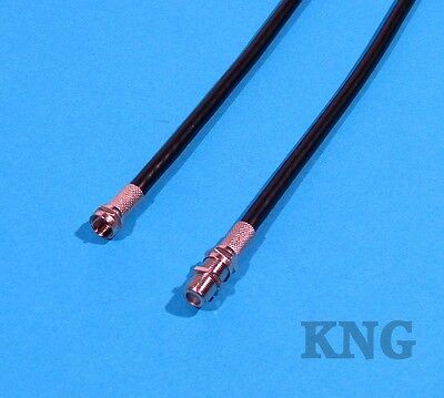 3m/6m/9m/12m/15m Satellite Cable F Plug Coaxial Lead + Extension Coupler Socket - Görsel 4