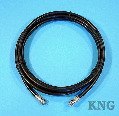3m/6m/9m/12m/15m Satellite Cable F Plug Coaxial Lead + Extension Coupler Socket - Görsel 5