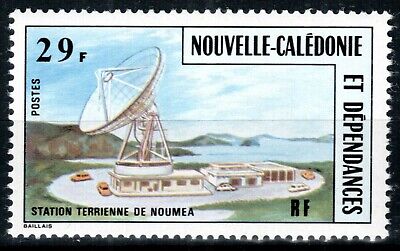 New Caledonia 1977, Mi#592, Sc#424, Ground Satellite Station, MNH!