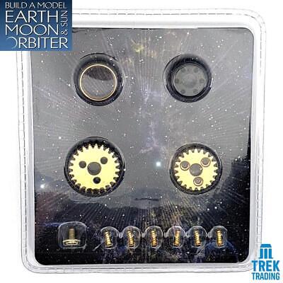 Build A Model Earth Moon and Sun Orbiter Tellurion Parts Set 69 Gear & Space Set - Görsel 2