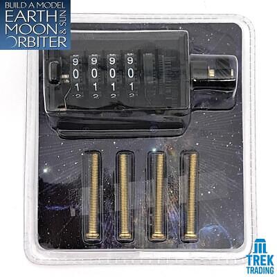Build A Model Earth Moon and Sun Orbiter Tellurion Parts Set 84 Year Counter - Görsel 2