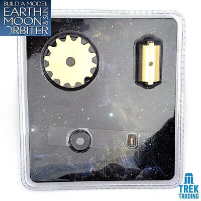 Build A Model Earth Moon and Sun Orbiter Tellurion Parts 63 Moon Axis & Wheel - Görsel 3