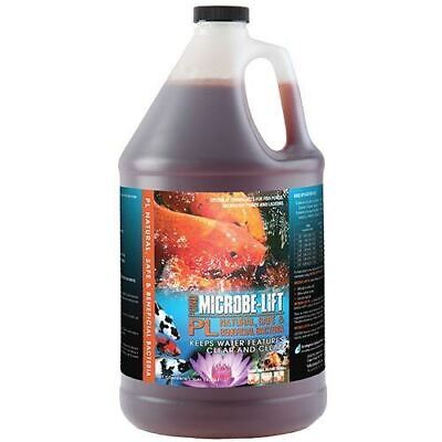 Microbe Lift PL 1 Gallon Koi Pond Beneficial Bacteria Clarifier 10PLG4