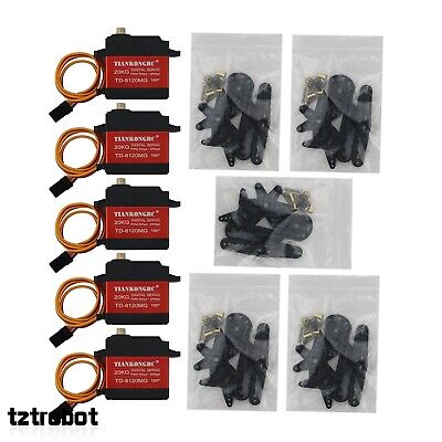 6 Axis Robot Arm Frame 6 DOF Mechanical Arm Industrial Robot Model 7 Servos DIY - Görsel 4