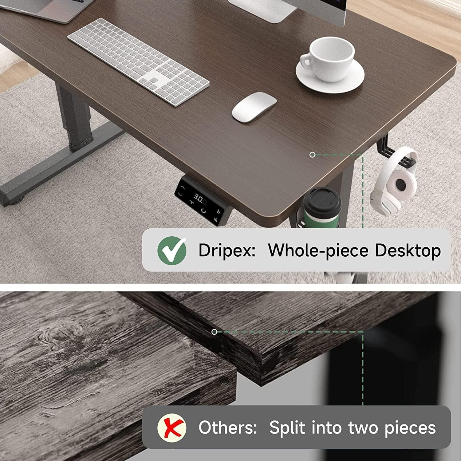 Electric Standing Desk Height Adjustable Sit to Stand Table Computer Workstation - Görsel 11