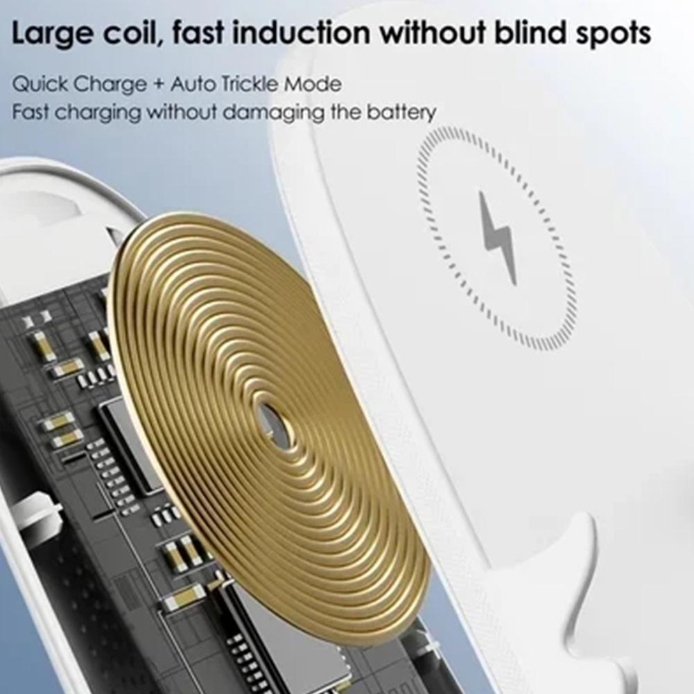 Mini chair wireless fast charger multifunctional phone holder - Görsel 11