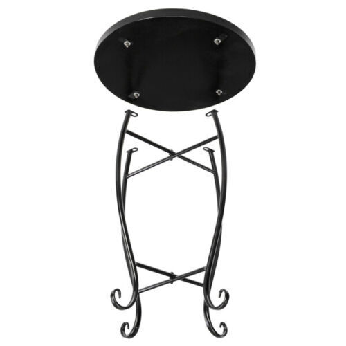 Blue Hawaiian Inlaid Color Glass Sun Mosaic Round Terrace Bistro Table R& - Görsel 3