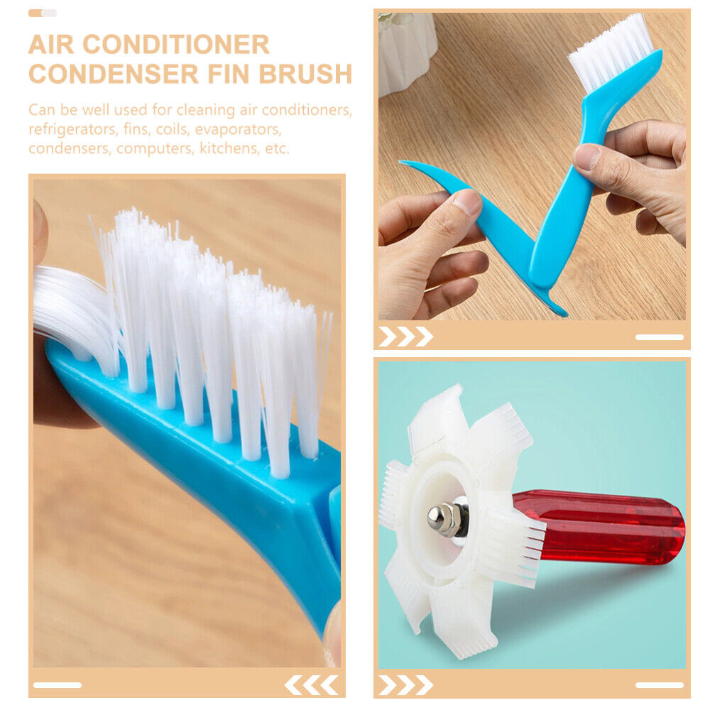 Fin Cleaning Brush Comb Air Conditioner Cleaner Detergent Tool - Görsel 12