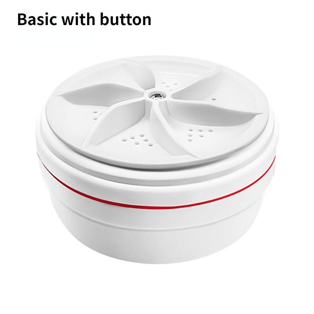 Turbo-Ultraschall-Waschmaschine Wäsche Portable Travel Washer Air Bubble - Görsel 7