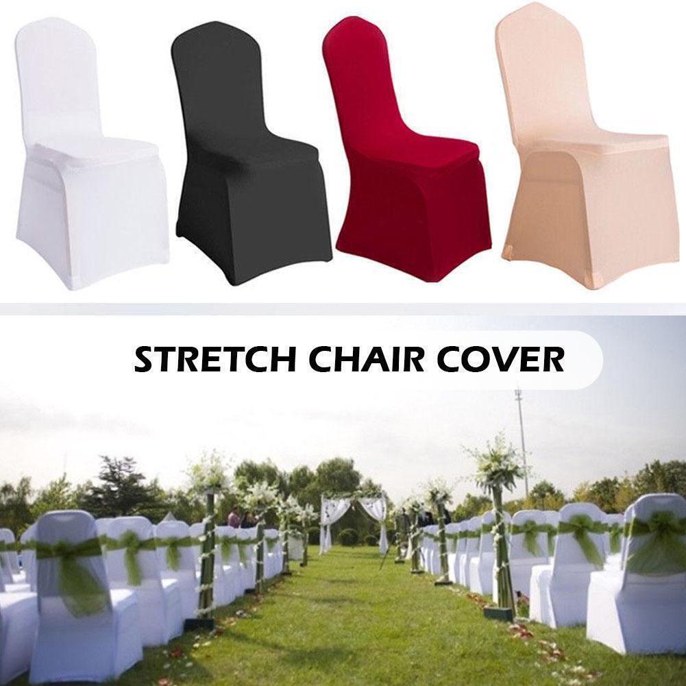 Wedding Chair Covers Spandex Stretch Slipcover For Restaurant Banquet Z2Y1 - Görsel 2