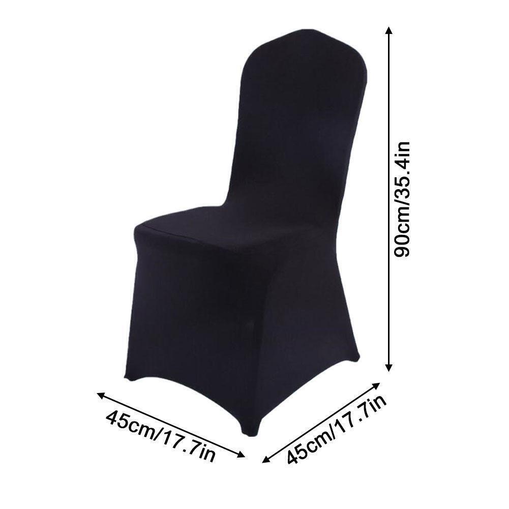 Wedding Chair Covers Spandex Stretch Slipcover For Restaurant Banquet Z2Y1 - Görsel 12