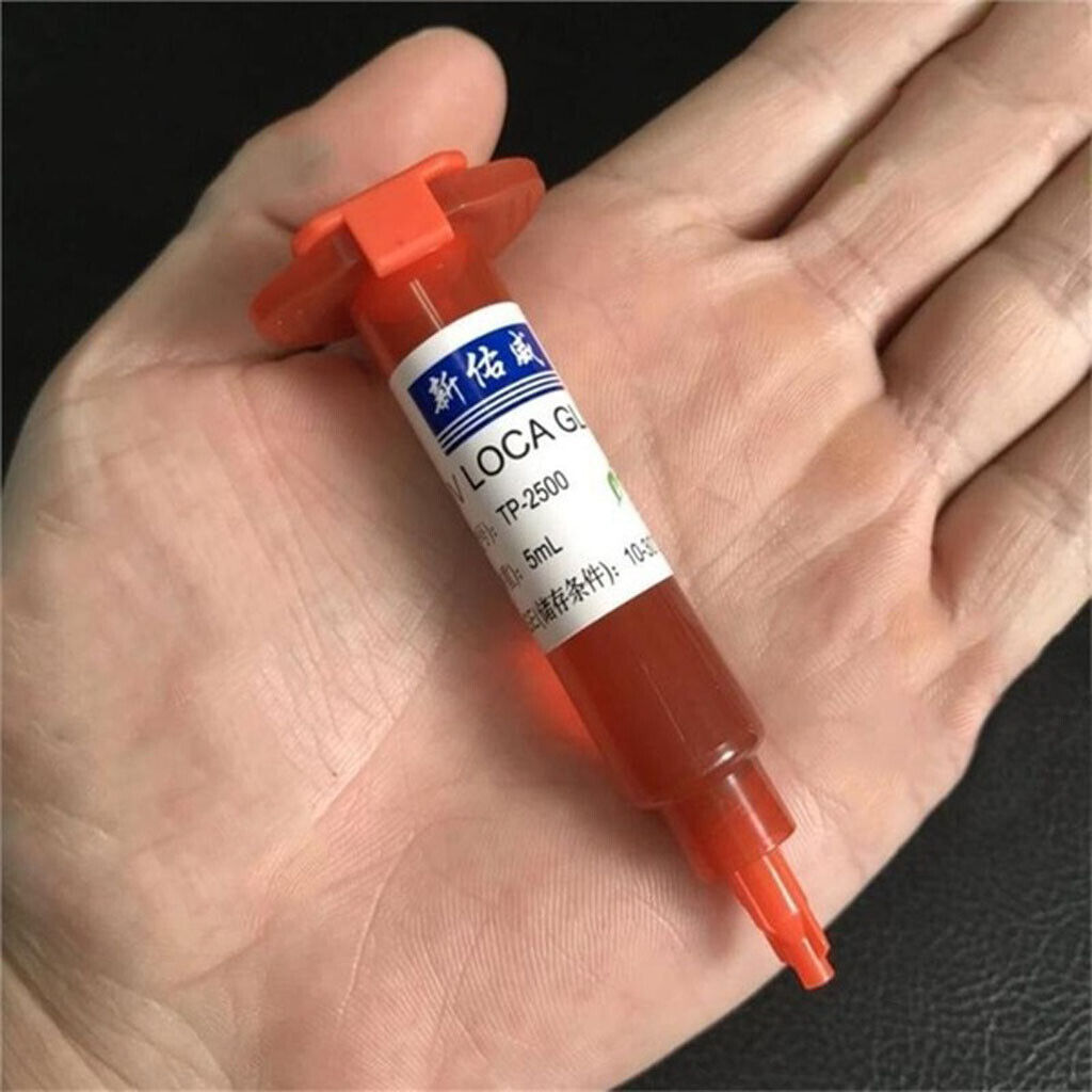 UV Glue Optical Clear Adhesive UV Glue Cell Phone Repair Tool for Mobile 5ML D12 - Görsel 3