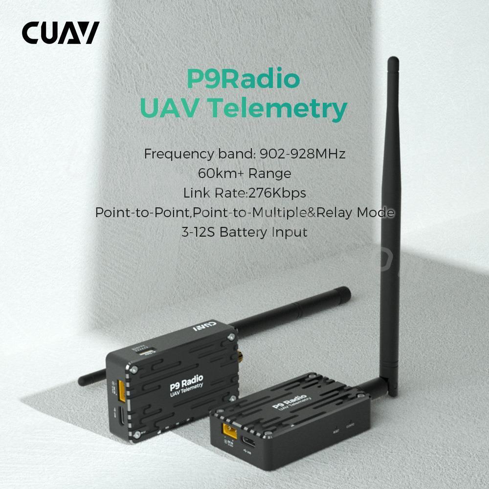 CUAV P9 P900 Radio Telemetry RC Long Rang Sky Ground Unit Station 60km Data - Görsel 5