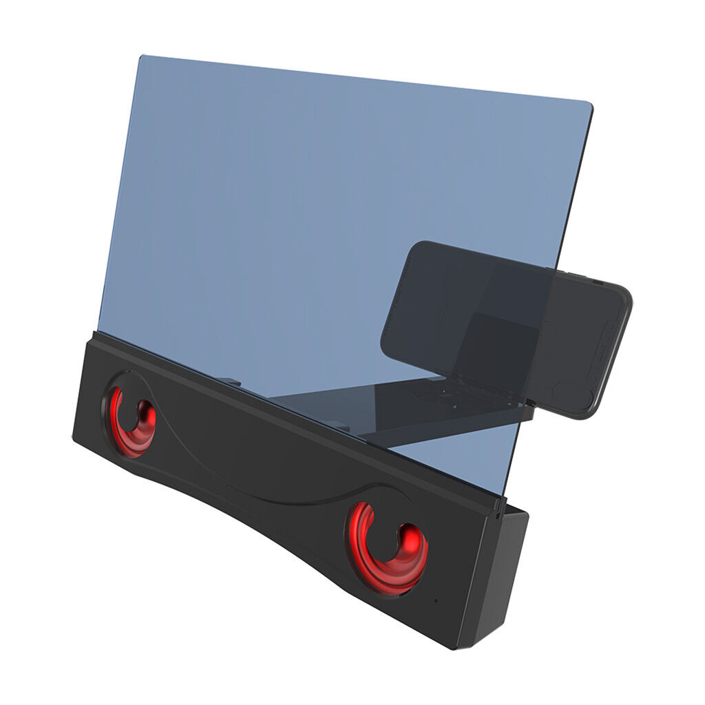 Bluetooth Handsfree Speaker Phone Stand Amplifier 3d HD Video Screen Amplifier - Görsel 8