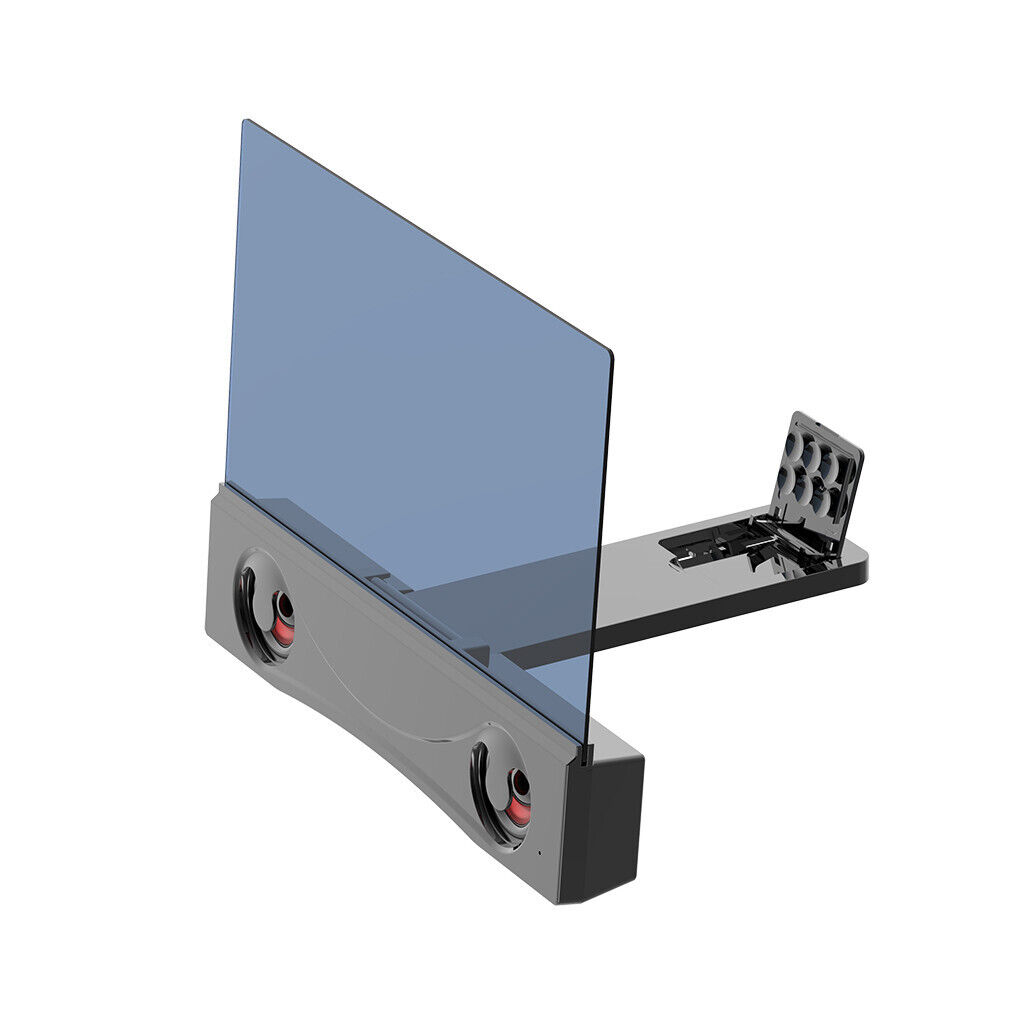Bluetooth Handsfree Speaker Phone Stand Amplifier 3d HD Video Screen Amplifier - Görsel 11
