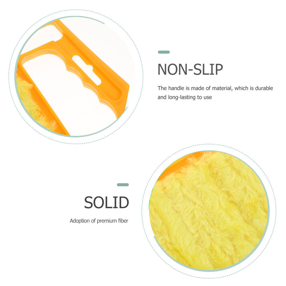 Fan Cleaning Tool Microfiber Blind Brush Blinds Cleaner Duster Detergent - Görsel 4