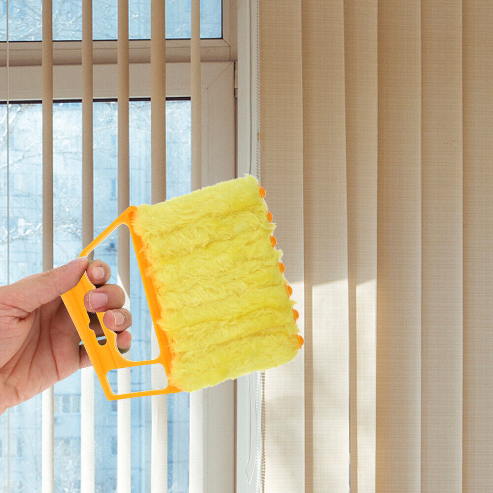Fan Cleaning Tool Microfiber Blind Brush Blinds Cleaner Duster Detergent - Görsel 9