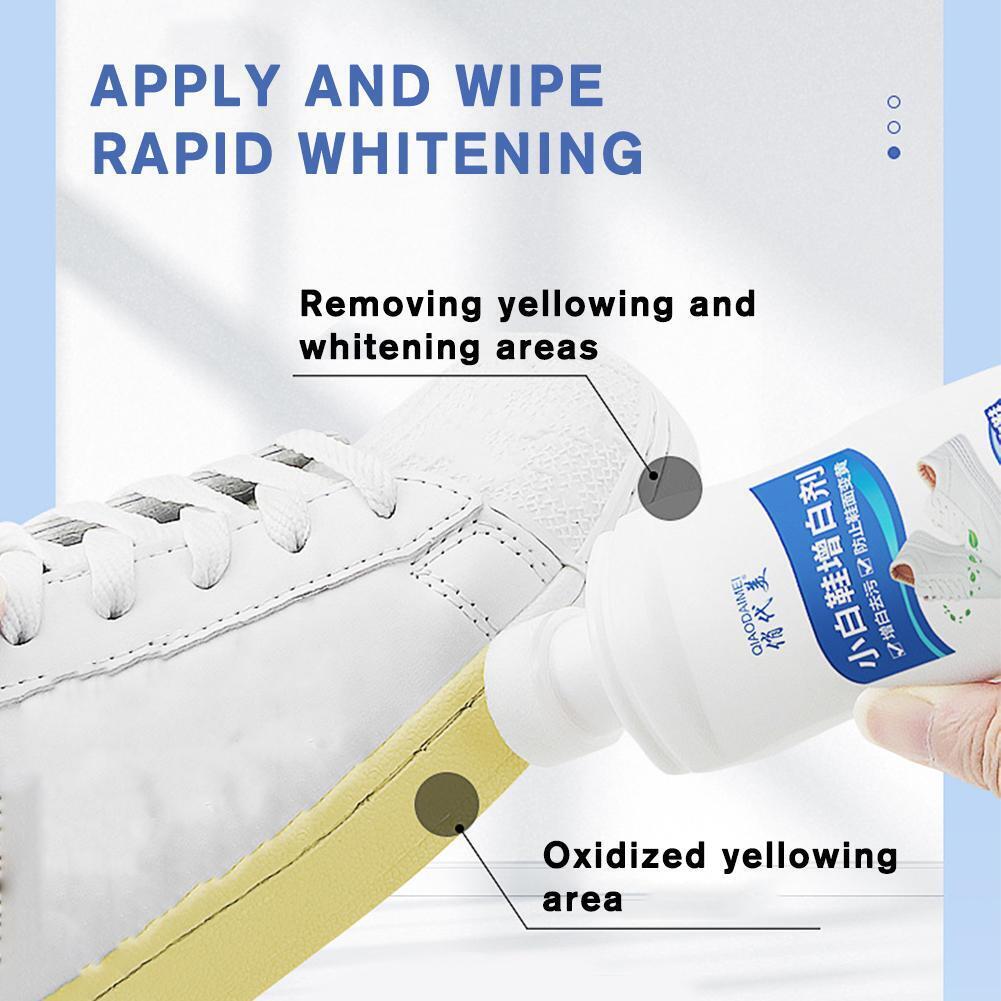 No-Wash Sneaker Cleaner White Shoe Cleaning Agent 100ml Quick Clean Dirty 5R3W - Görsel 8