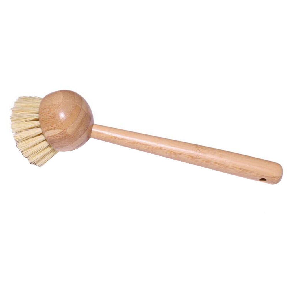 1PC Dish Cleaning Brush Bowl Washing Cleaning Brush Dish Brush with Handle - Görsel 2
