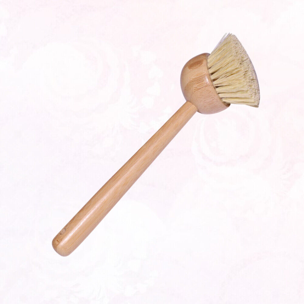 1PC Dish Cleaning Brush Bowl Washing Cleaning Brush Dish Brush with Handle - Görsel 6