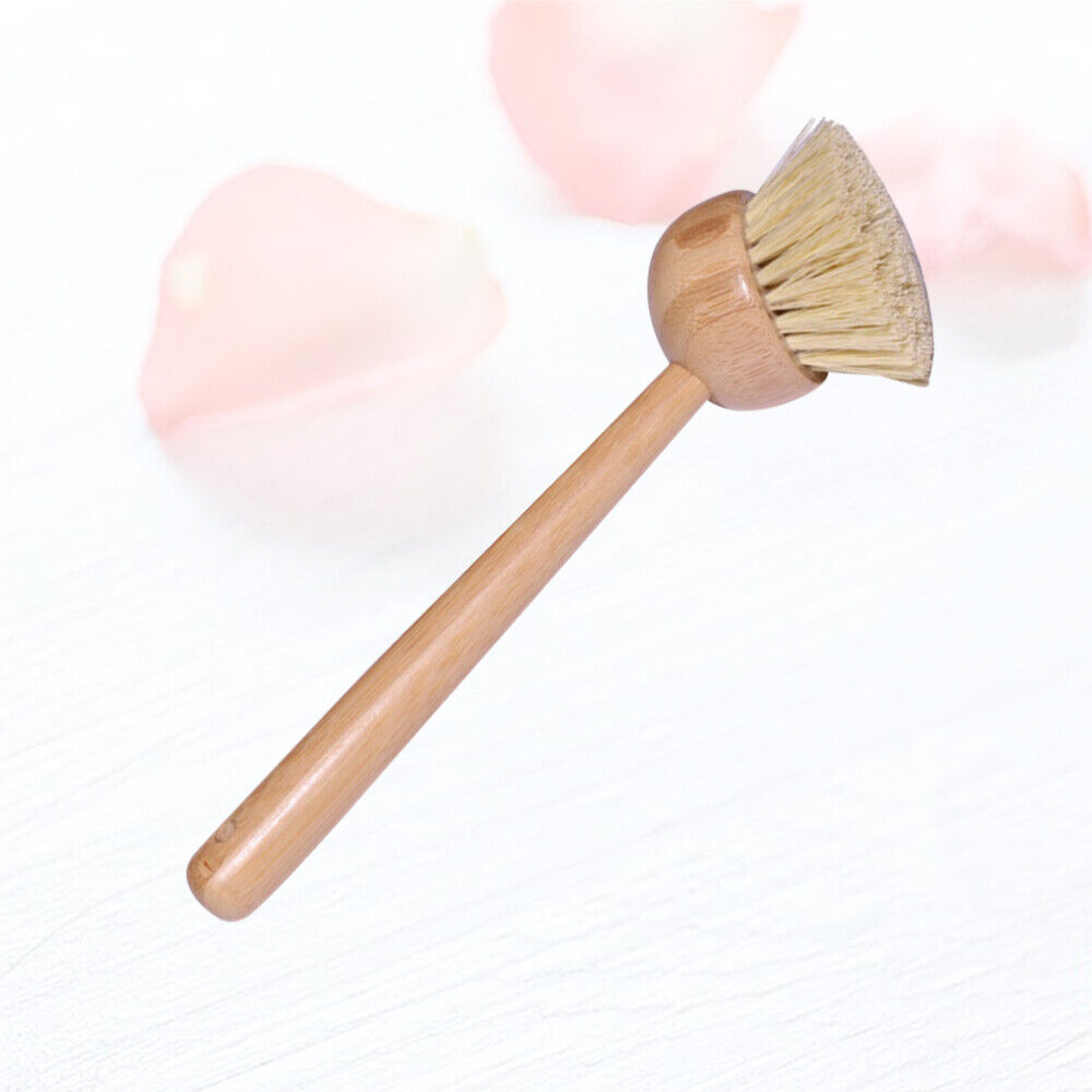 1PC Dish Cleaning Brush Bowl Washing Cleaning Brush Dish Brush with Handle - Görsel 8