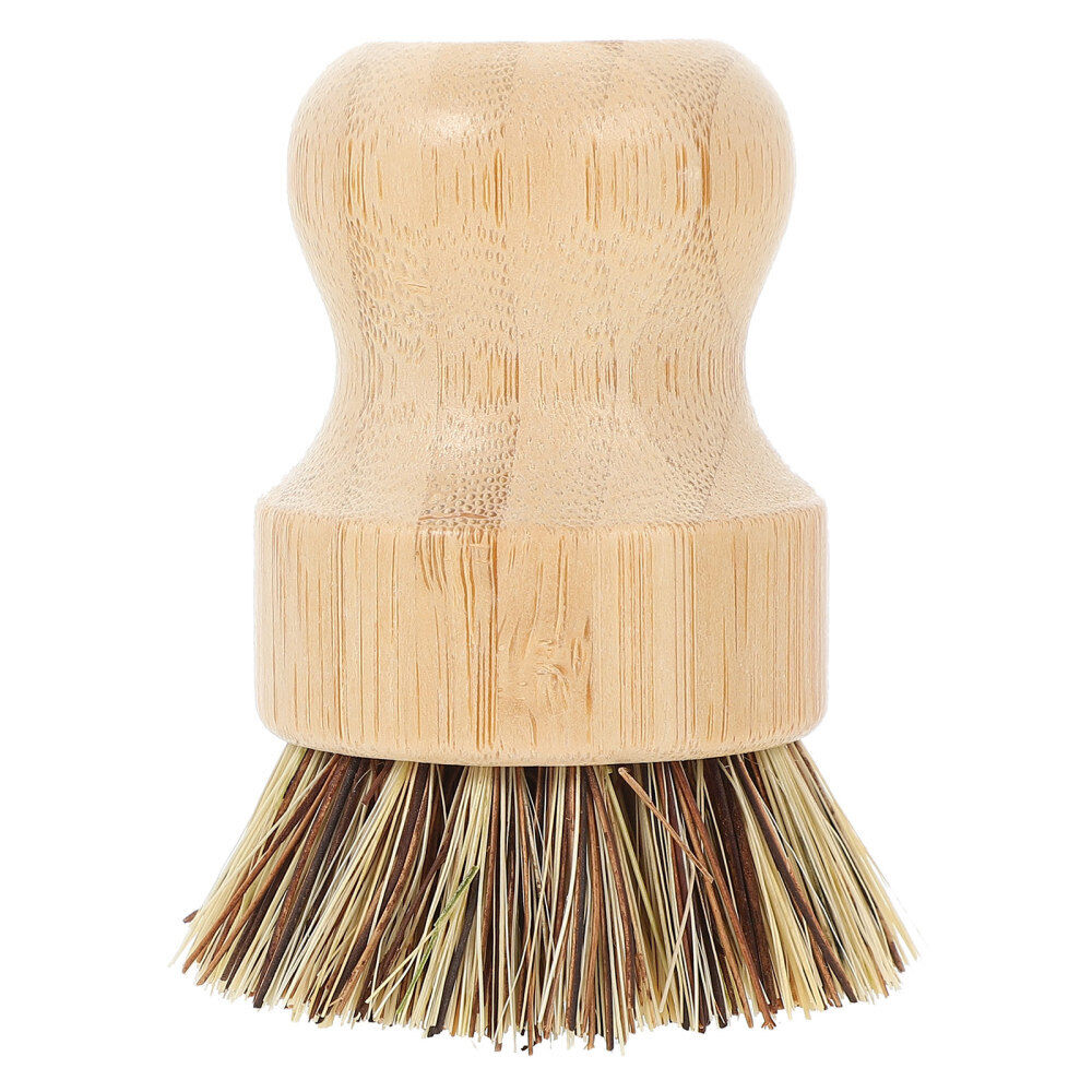 Kitchen Cleaning Brush Scrub Dish Washing Scrubbers Wooden Ball - Görsel 8