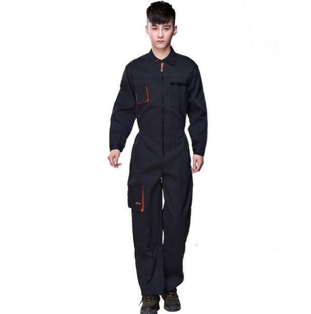 Mens Workwear Overalls Suit  Mechanics Boilersuit Repair Work Clothes Coveralls - Görsel 1