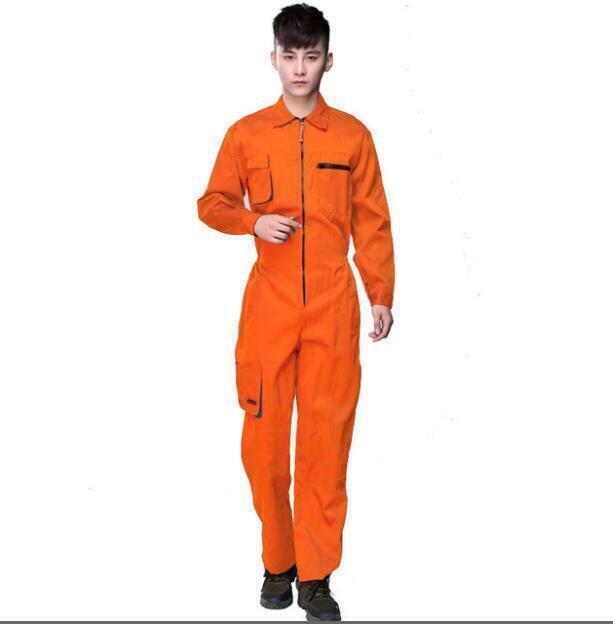 Mens Workwear Overalls Suit  Mechanics Boilersuit Repair Work Clothes Coveralls - Görsel 2