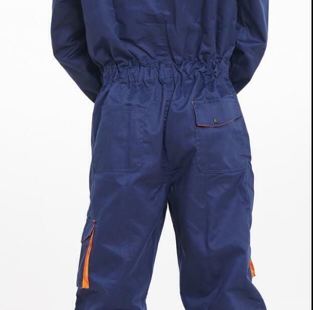 Mens Workwear Overalls Suit  Mechanics Boilersuit Repair Work Clothes Coveralls - Görsel 4