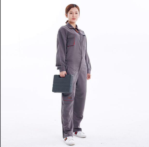Mens Workwear Overalls Suit  Mechanics Boilersuit Repair Work Clothes Coveralls - Görsel 5