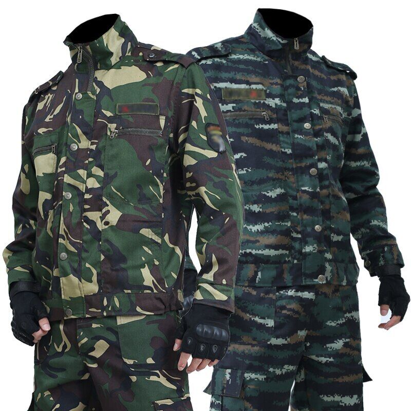 2023  New Spring and Autumn Camo Uniform Durable Work Clothes - Görsel 1