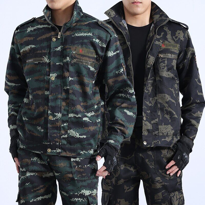 2023  New Spring and Autumn Camo Uniform Durable Work Clothes - Görsel 5