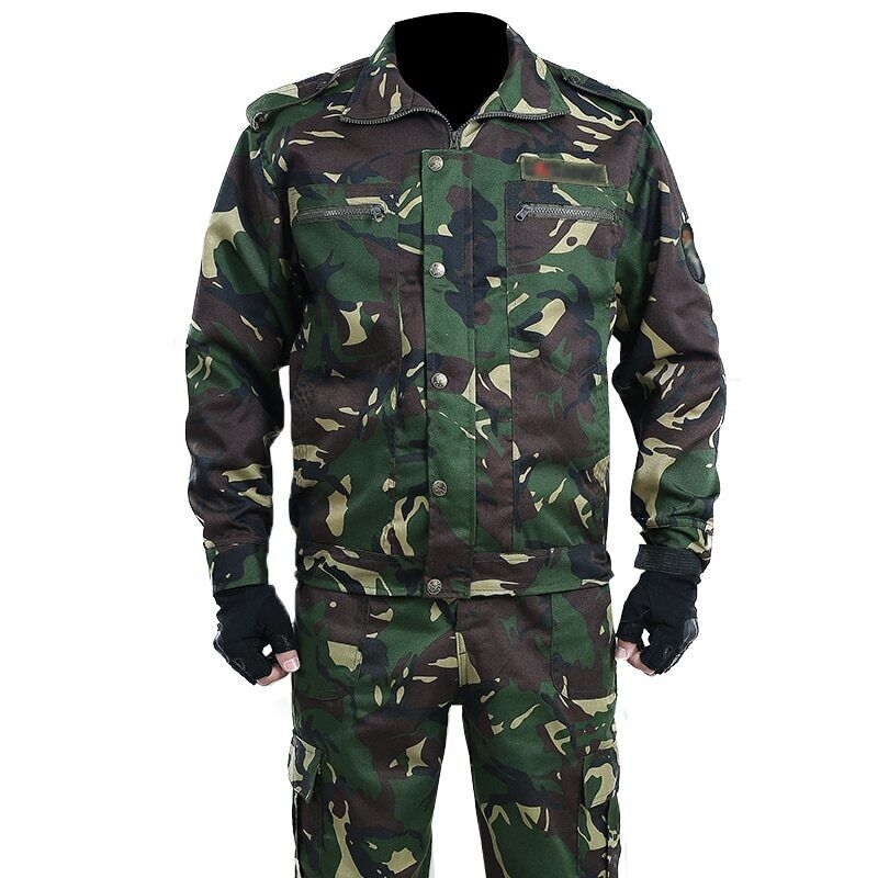2023  New Spring and Autumn Camo Uniform Durable Work Clothes - Görsel 12