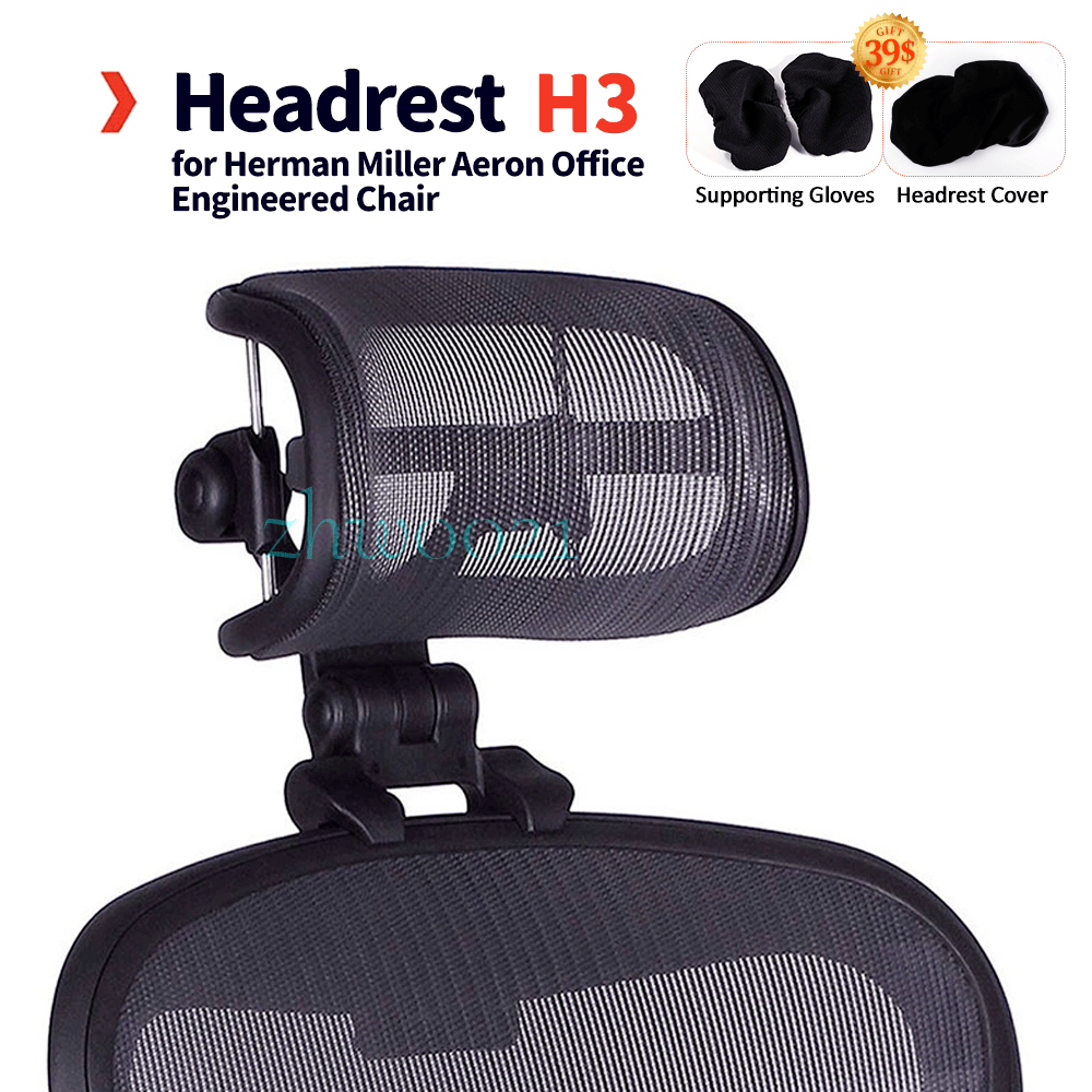 Headrest H3 for Herman Miller Aeron Office Engineered Chair - Görsel 1