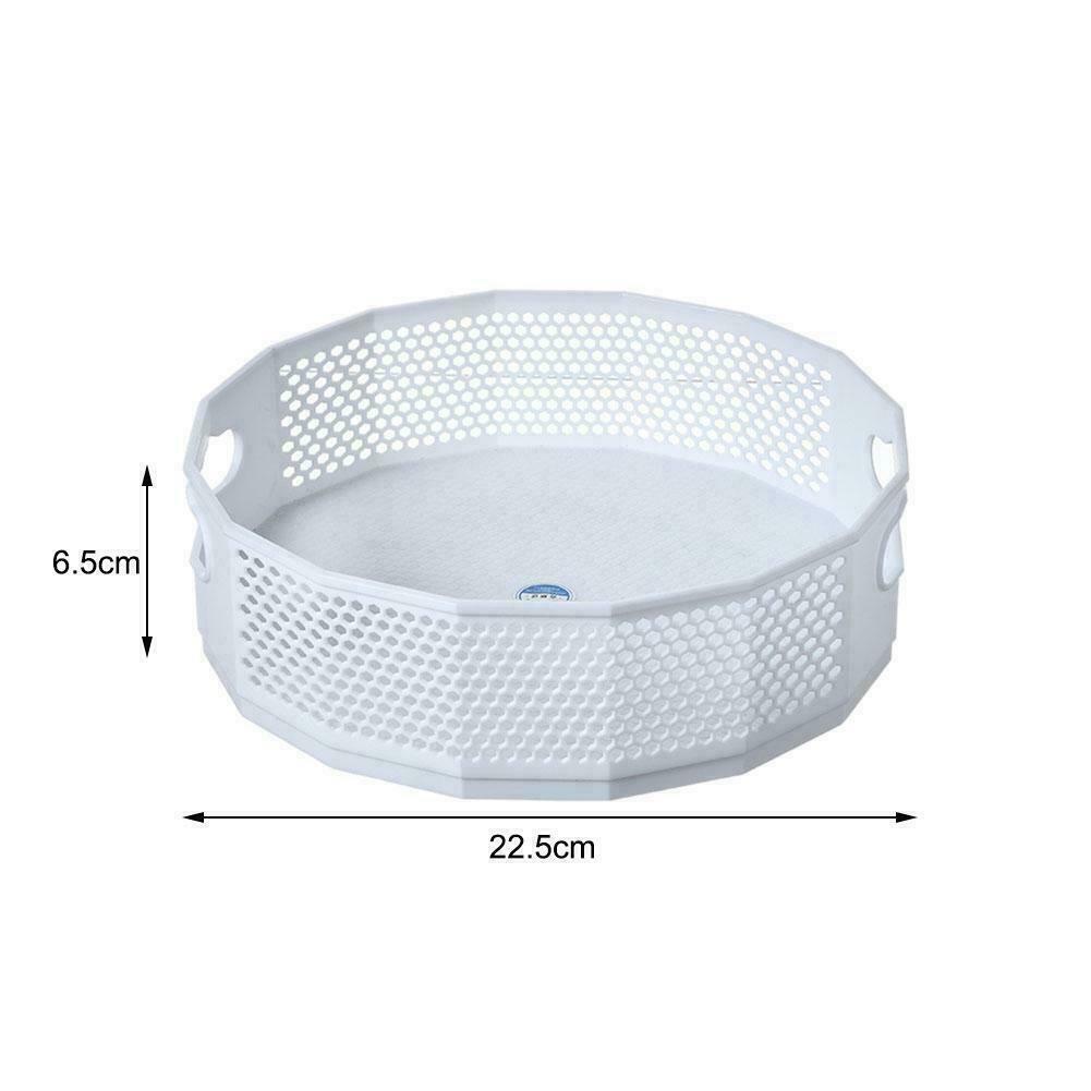Kitchen Rotating Shelf Cupboard Spice Jars Dispenser Storage Tray Organiser D2G3 - Görsel 7