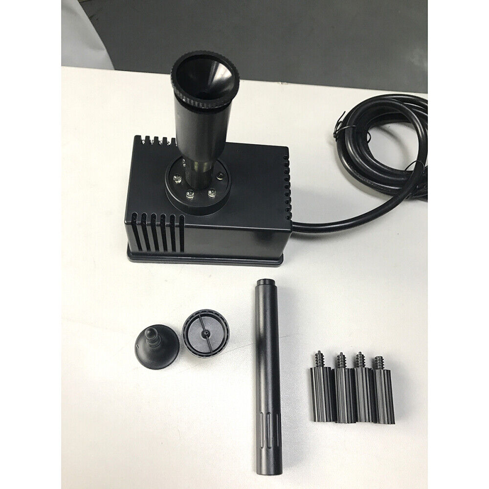 7W Submersible Water Pump with LED Lights Garden Pond Pool Aquarium Fountain - Görsel 4