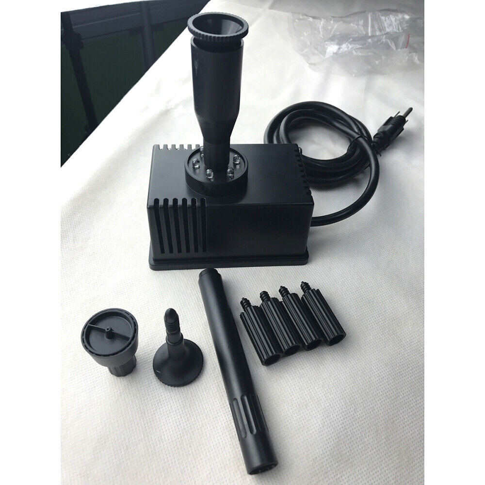7W Submersible Water Pump with LED Lights Garden Pond Pool Aquarium Fountain - Görsel 6