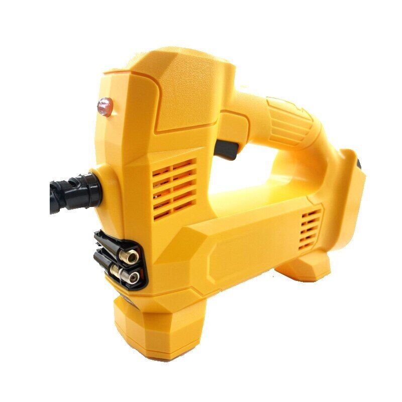 2PCS Car Inflator Pump Tire Pump Car Portable Emergency with Light Digital Model - Görsel 1
