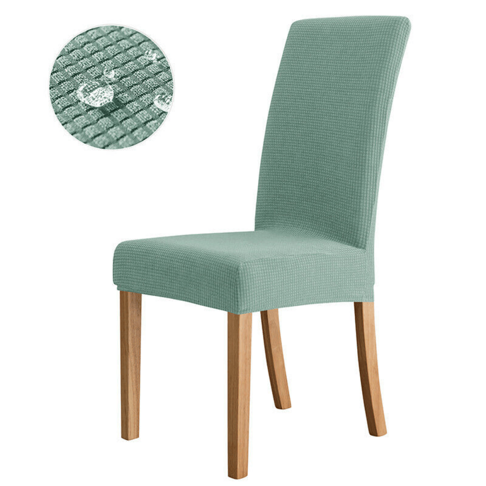 Universal Stretch Chair Covers Waterproof 1 2 4 6 Pieces Spandex Dining Room New - Görsel 12