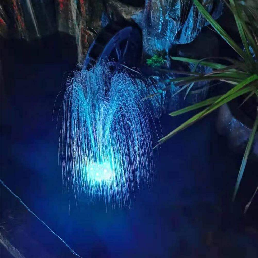Solar Powered Floating Fountain Pump Water Feature Birdbath LED Pond Garden K9 τ - Görsel 8